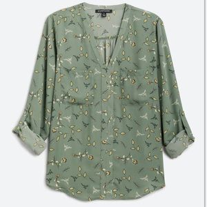41 Hawthorn green blouse - perfect for work and casual
